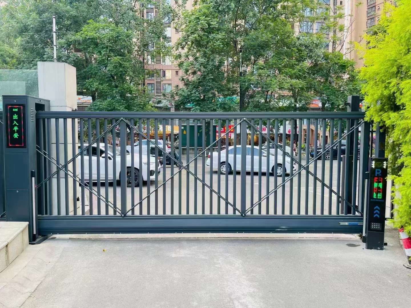 滨湖区电动伸缩门